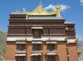Tibetan Style Temple Royalty Free Stock Photo