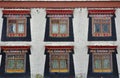 Tibetan style windows