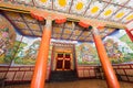 Tibetan temple hall Royalty Free Stock Photo