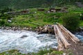 Tibetan villages on the Sichuan-Tibet border
