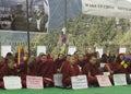 Tibetan Peaceful Protest at Mcleod Ganj, Dharamsala