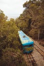 Tibidabo funicular in Barcelona, Catalonia, Spain Royalty Free Stock Photo