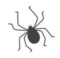 Tick Insect Silhouette