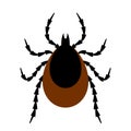 Tick insect vector illustration