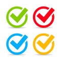 Tick mark icon Royalty Free Stock Photo