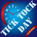 Tick Tock Day Royalty Free Stock Photo