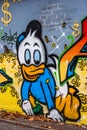 Tick, Trick, Track Duck - Huey, Dewey, and Louie - Street Graffiti