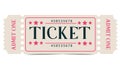 Ticket theatre, cinema, circus, event, exhibition