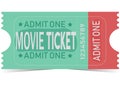 Ticket blue pink admit one movie ticket buy cinema ticket theatre