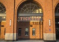 Ticket booth at the Citi Field, home of major league baseball team the New York Mets Royalty Free Stock Photo