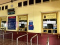 Ticket counter at Ayutthaya Railway station, Ayutthaya, Thailand