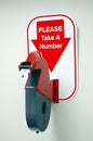 Ticket Dispenser Royalty Free Stock Photo