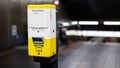 Ticket machine in the Berlin underground, Germany Royalty Free Stock Photo