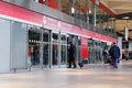 Ticket office and customer support in the central train station