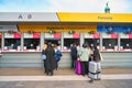 Ticket point at Ferrovia boat stop in Venice