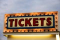 Ticket sale Royalty Free Stock Photo