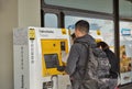 Ticket vending machine in Berlin, Germany Royalty Free Stock Photo