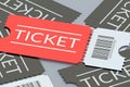 Tickets for cinema, theatre, show and other entertainments