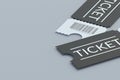 Tickets for cinema, theatre, show and other entertainments