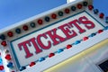 Tickets sign Royalty Free Stock Photo