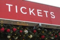 Tickets Sign