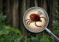 Ticks Forest Warning