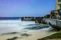 Tidal natural pool at Coogee Beach Sydney Royalty Free Stock Photo