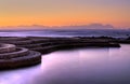 Tidal Pool Round Royalty Free Stock Photo