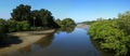 Tidal river panoramic