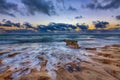 Tide coming in at sunrise - Carlin Park, Jupiter, Florida Royalty Free Stock Photo