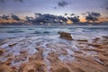 Tide coming in at sunrise - Carlin Park, Jupiter, Florida Royalty Free Stock Photo