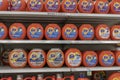 Tide detergent display. Several varieties of Tide detergent are among Procter & Gamble\'s best selling products