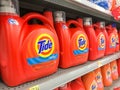 Tide detergent on the shelves