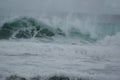 High Tide in Rough Seas