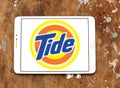 Tide laundry detergent logo Royalty Free Stock Photo