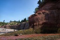 St.Martins caves in New Brunswick