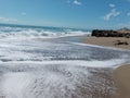 Tide watch in Stuart, Florida Royalty Free Stock Photo