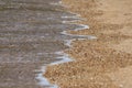 Beach Tide on Sand