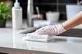 Tidying Up, A Fresh and Orderly Kitchen Space. AI Genertive