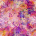 Tie Dye Abstract Pattern in Gradient Colour Bleed Royalty Free Stock Photo