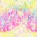 Tie Dye Abstract Rainbow Pastel Watercolour Print Royalty Free Stock Photo