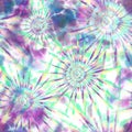 Tie Dye Abstract Wheel Spoke Print Royalty Free Stock Photo