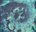 Tie Dye Pattern. Blue Batik Fabric. Grunge Royalty Free Stock Photo