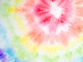 Tie Dye Pattern. Magic Fantasy Dirty Paint. Tie Dye Hippie Pattern. Rainbow Circular Pattern. Bohemian Art. Trendy Fashion Effect