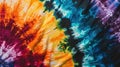 Tie dye pattern, texture. Abstract colorful background Royalty Free Stock Photo