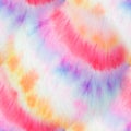 Tie Dye Pattern. Watercolor Texture. Modern Tie Dye Pattern. Bright Seamless Design. Tie and Dye. Rainbow Abstract Banner.