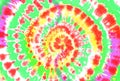 Tie dye retro color background. Hippie abstract pattern. Colorful texture Royalty Free Stock Photo