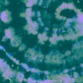 Tie Dye Spiral. Blue Batik Print. Tye Die Royalty Free Stock Photo