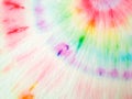 Tie Dye Spiral. Organic Acrylic Dirty Art. Spiral Tie Dye Pattern. Rainbow Circular Pattern. Bohemian Art. Beautiful Spiral Fabric
