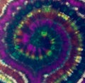 Tie Dye Spiral. Organic Aquarelle Dirty Painting. Trendy Tie Dye Spiral. Space Colors Design. Universe Vibe. Magic Fashion Fabric